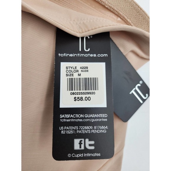 NWT TC Shapewear Style 4229 Wonderful Edge Firm Control Hi-Waist Thigh Slimmer M - Picture 5 of 7